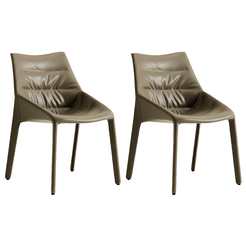 Sedie da pranzo laterale imbottite sedia laterale in vetro per casa