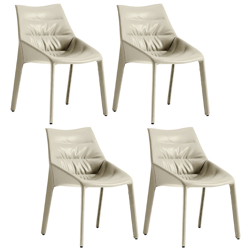Sedie da pranzo laterale imbottite sedia laterale in vetro per casa