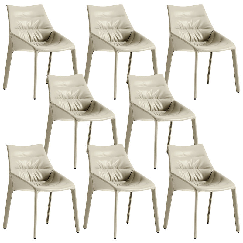 Sedie da pranzo laterale imbottite sedia laterale in vetro per casa