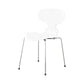Stackable Armless Dining Chairs Contemporary Low Back Dining Side Chair White 1 Piece Clearhalo 'Dining Chairs' 'Dining Tables & Seating' 'dining_chair' 'furn' 'furn_dining_chair' 'Furniture' 'Kitchen & Dining Furniture' 5589917