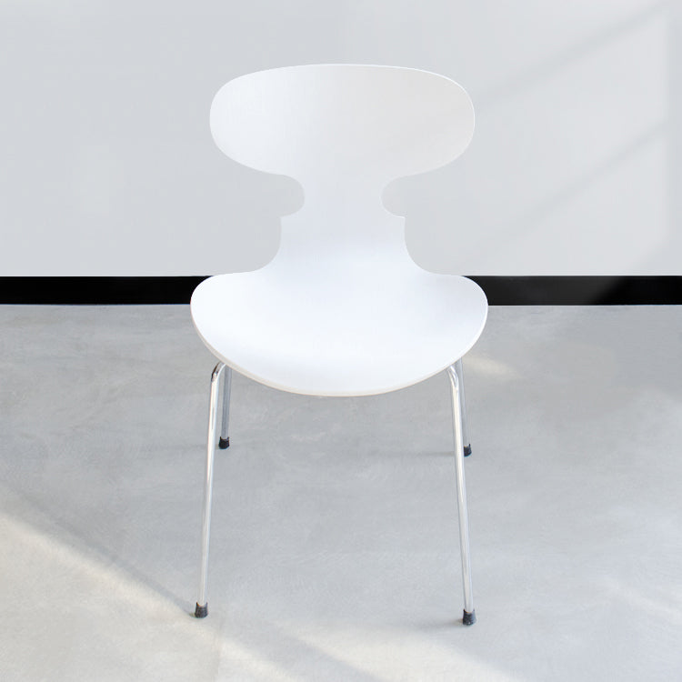 Stackable Armless Dining Chairs Contemporary Low Back Dining Side Chair Clearhalo 'Dining Chairs' 'Dining Tables & Seating' 'dining_chair' 'furn' 'furn_dining_chair' 'Furniture' 'Kitchen & Dining Furniture' 5589928