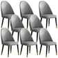 Green and Gray Dining Chairs Glam Style Parsons Dining Side Chair