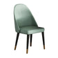 Green and Gray Dining Chairs Glam Style Parsons Dining Side Chair