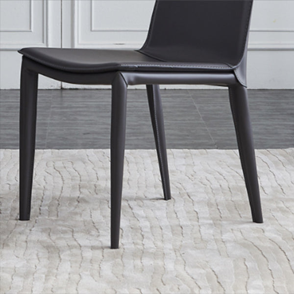 Chaises de salle à manger sans bras contemporaines