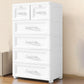 Contemporary Plastic Non-Hanging Armoire 1-Shelf Home Storage Cabinet Clearhalo 'Armoires & Wardrobes' 'armoires_wardrobes' 'Bedroom Furniture' 'furn' 'furn_armoires_wardrobes' 'Furniture' 5590222