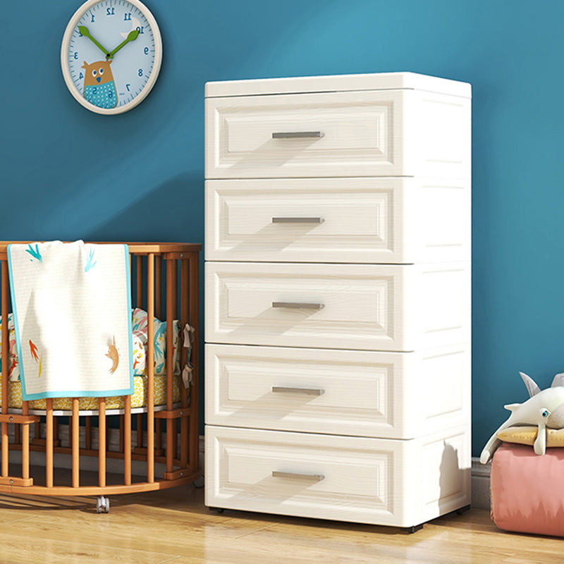 Contemporary Plastic Non-Hanging Armoire 1-Shelf Home Storage Cabinet Clearhalo 'Armoires & Wardrobes' 'armoires_wardrobes' 'Bedroom Furniture' 'furn' 'furn_armoires_wardrobes' 'Furniture' 5590228