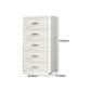 Contemporary Plastic Non-Hanging Armoire 1-Shelf Home Storage Cabinet Clearhalo 'Armoires & Wardrobes' 'armoires_wardrobes' 'Bedroom Furniture' 'furn' 'furn_armoires_wardrobes' 'Furniture' 5590242