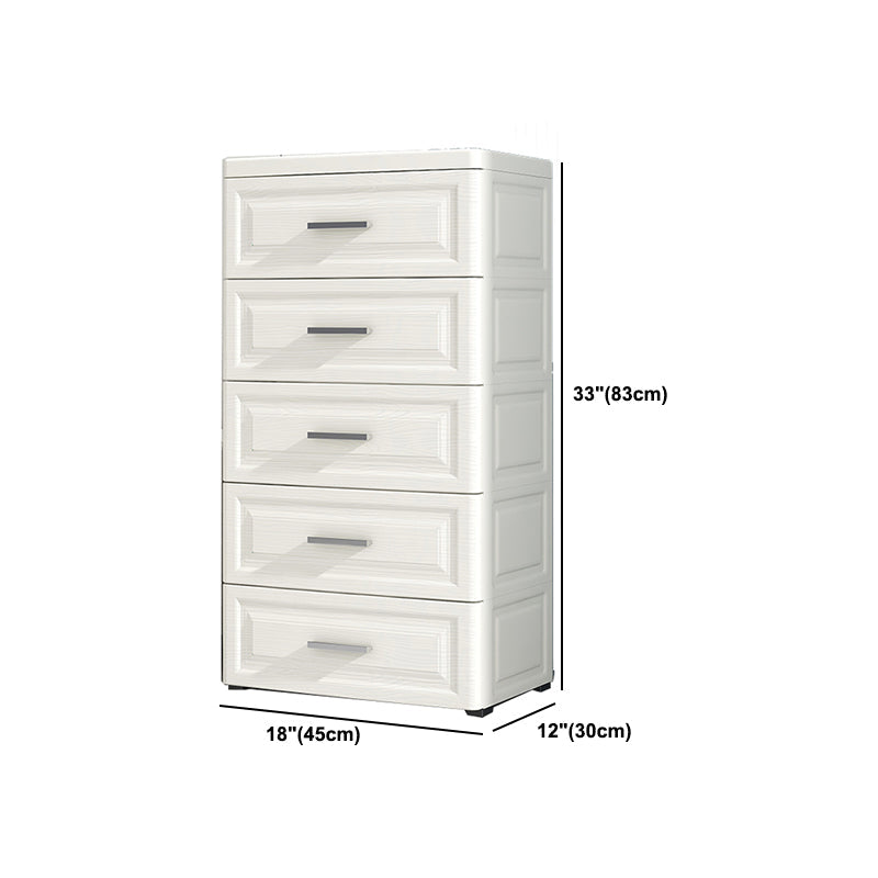Contemporary Plastic Non-Hanging Armoire 1-Shelf Home Storage Cabinet Clearhalo 'Armoires & Wardrobes' 'armoires_wardrobes' 'Bedroom Furniture' 'furn' 'furn_armoires_wardrobes' 'Furniture' 5590242