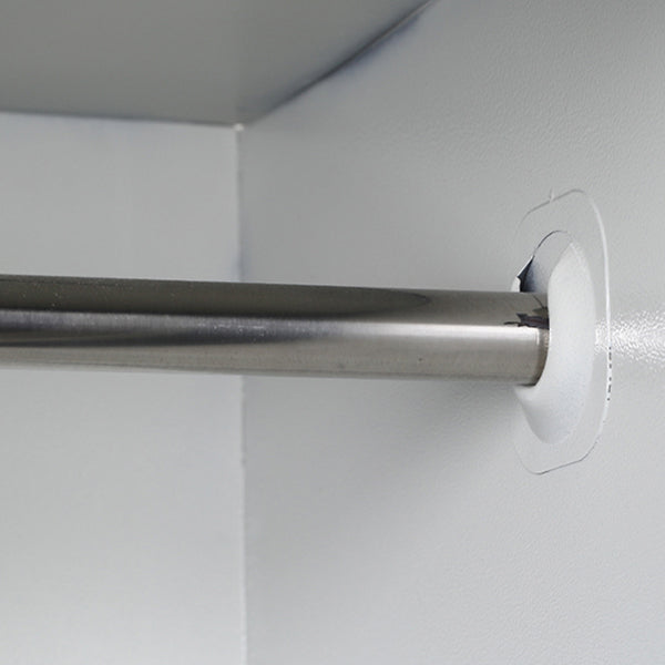 Eigentijdse stalen opbergkast wit metaal scharnierende deurkast