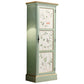 Solid Wood Matte Finish Storage Cabinet Coastal Cabinet with Hinged Door Green Clearhalo 'Armoires & Wardrobes' 'armoires_wardrobes' 'Bedroom Furniture' 'furn' 'furn_armoires_wardrobes' 'Furniture' 5590309