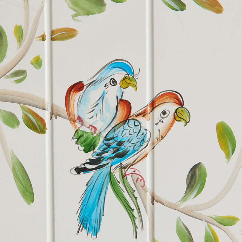 Solid Wood Matte Finish Storage Cabinet Coastal Cabinet with Hinged Door Clearhalo 'Armoires & Wardrobes' 'armoires_wardrobes' 'Bedroom Furniture' 'furn' 'furn_armoires_wardrobes' 'Furniture' 5590315