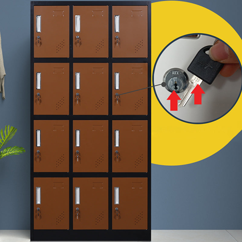 Modern Hinged Door Storage Cabinet Matte Finish Cabinet for Home Clearhalo 'Armoires & Wardrobes' 'armoires_wardrobes' 'Bedroom Furniture' 'furn' 'furn_armoires_wardrobes' 'Furniture' 5590430