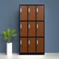 Modern Hinged Door Storage Cabinet Matte Finish Cabinet for Home Brown 9 Clearhalo 'Armoires & Wardrobes' 'armoires_wardrobes' 'Bedroom Furniture' 'furn' 'furn_armoires_wardrobes' 'Furniture' 5590433