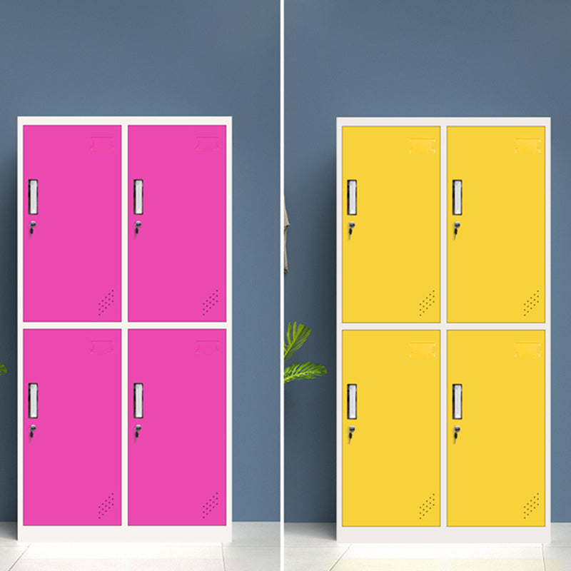 Modern Hinged Door Storage Cabinet Matte Finish Cabinet for Home Clearhalo 'Armoires & Wardrobes' 'armoires_wardrobes' 'Bedroom Furniture' 'furn' 'furn_armoires_wardrobes' 'Furniture' 5590437