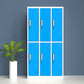 Modern Hinged Door Storage Cabinet Matte Finish Cabinet for Home Blue 6 Clearhalo 'Armoires & Wardrobes' 'armoires_wardrobes' 'Bedroom Furniture' 'furn' 'furn_armoires_wardrobes' 'Furniture' 5590438