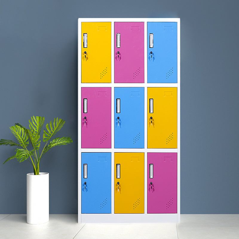 Modern Hinged Door Storage Cabinet Matte Finish Cabinet for Home Multi-Color 9 Clearhalo 'Armoires & Wardrobes' 'armoires_wardrobes' 'Bedroom Furniture' 'furn' 'furn_armoires_wardrobes' 'Furniture' 5590443