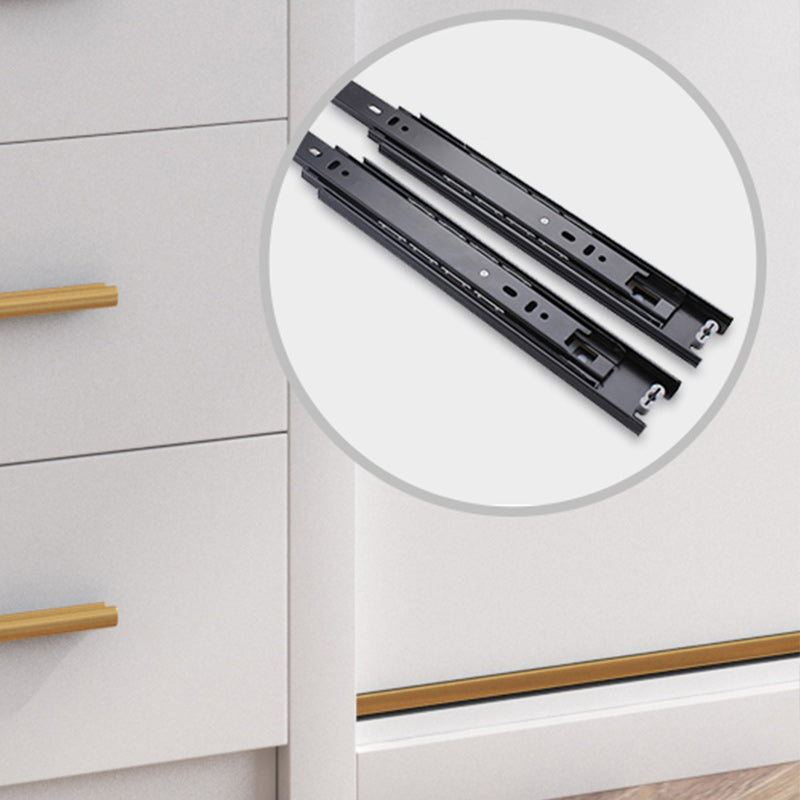 Wit gemanipuleerde houten garderobe armoire moderne schuifdeur garderobe