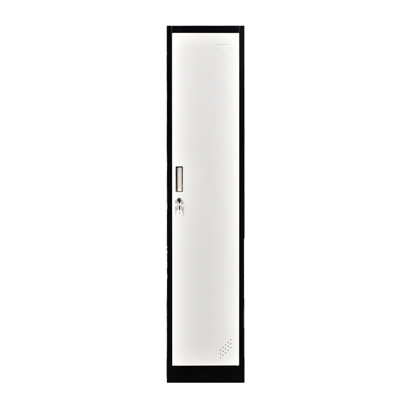 Gabinete de armario de metal contemporáneo con armario con bisagras de bloqueo