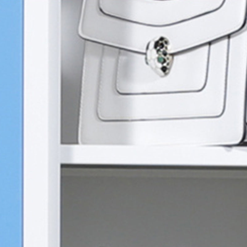 Gabinete de armario de metal contemporáneo con armario con bisagras de bloqueo