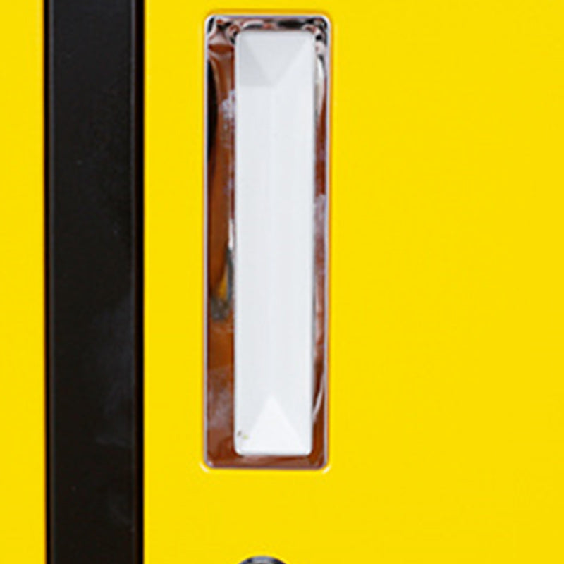 Gabinete de armario de metal contemporáneo con armario con bisagras de bloqueo