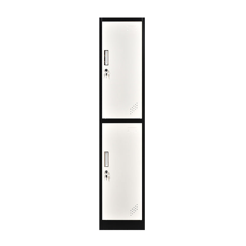 Gabinete de armario de metal contemporáneo con armario con bisagras de bloqueo