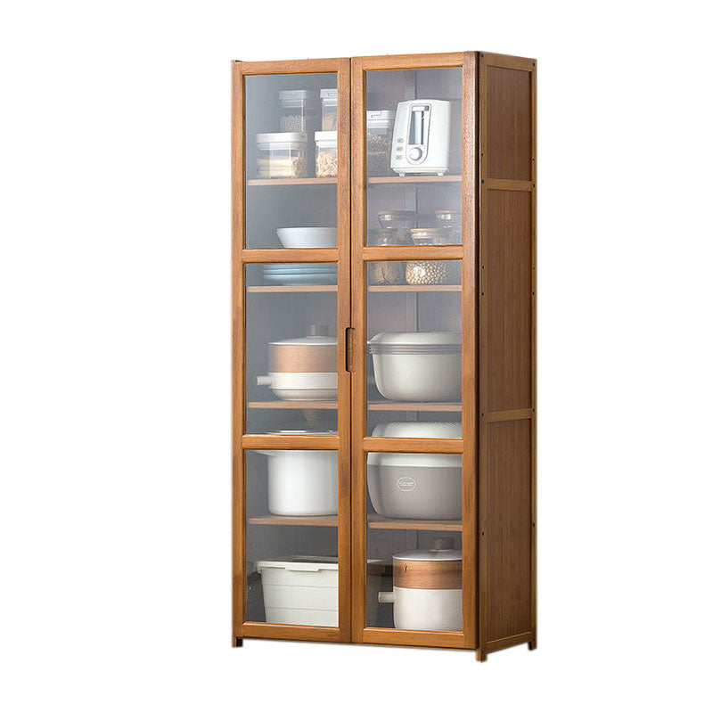 Sideboard in legno ingegnerizzato ingegnerizzato di bambù per cucina