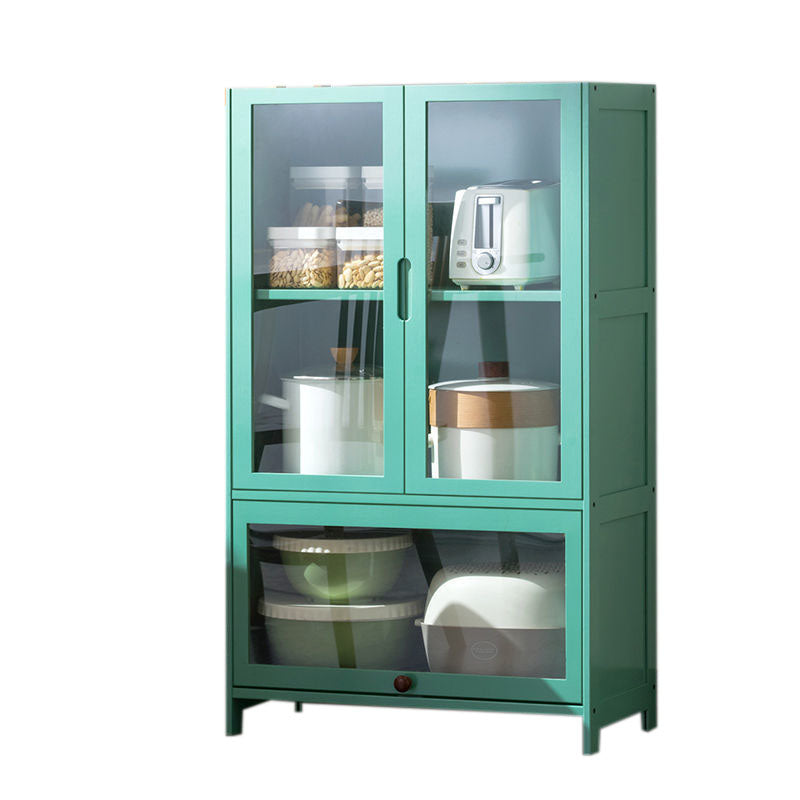 Sideboard in legno ingegnerizzato ingegnerizzato di bambù per cucina