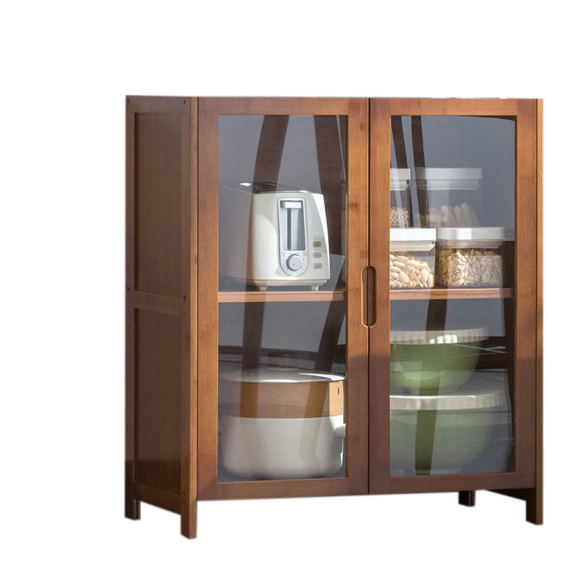 Sideboard in legno ingegnerizzato ingegnerizzato di bambù per cucina