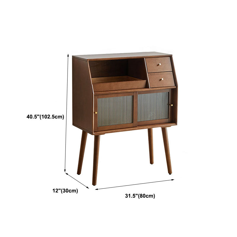 Sideboard di bordo laterale in stile contemporaneo per sala da pranzo