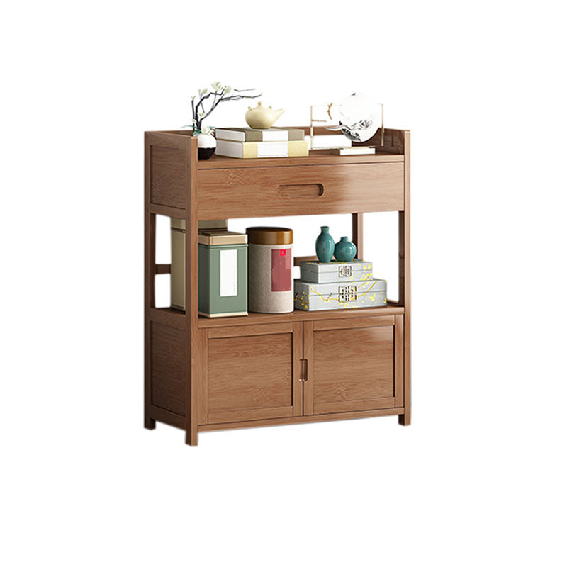 Contemporary Side Board Engineered Wood with Door Sideboard for Dining Room 1 Clearhalo 'buffet_sideboard' 'Buffets & Sideboards' 'furn' 'furn_buffet_sideboard' 'Furniture' 'Kitchen & Dining Furniture' 5590752