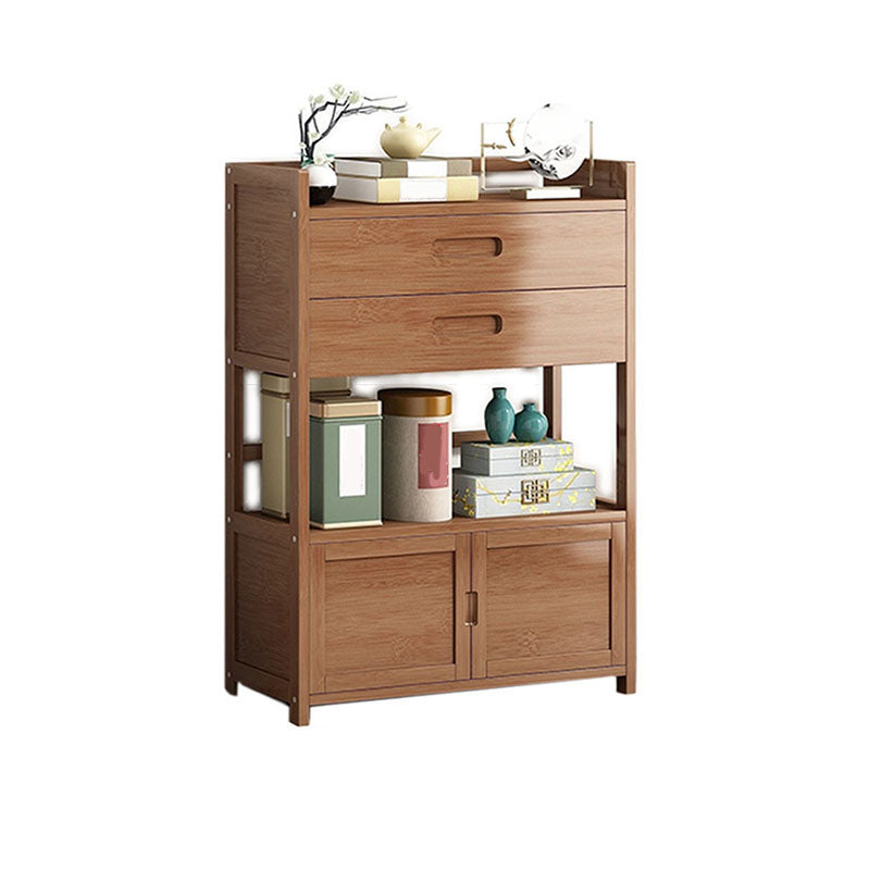 Contemporary Side Board Engineered Wood with Door Sideboard for Dining Room 2 Clearhalo 'buffet_sideboard' 'Buffets & Sideboards' 'furn' 'furn_buffet_sideboard' 'Furniture' 'Kitchen & Dining Furniture' 5590756