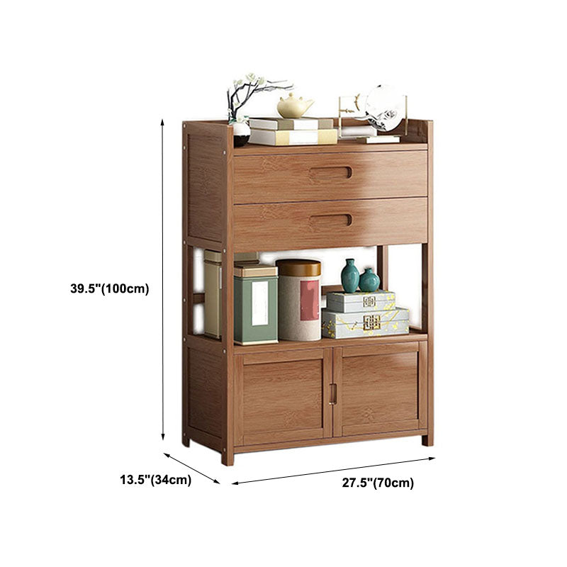 Contemporary Side Board Engineered Wood with Door Sideboard for Dining Room Clearhalo 'buffet_sideboard' 'Buffets & Sideboards' 'furn' 'furn_buffet_sideboard' 'Furniture' 'Kitchen & Dining Furniture' 5590772