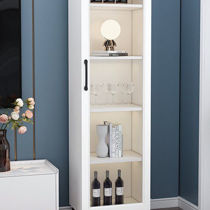 Sideboard in legno ingegnerizzato per porte in vetro contemporanea per sala da pranzo