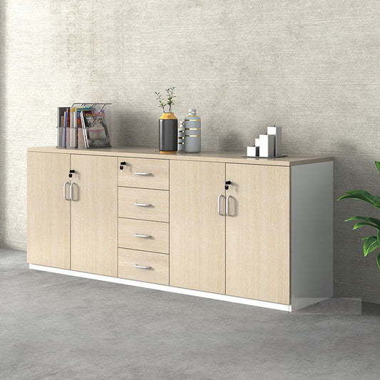 Legno in stile moderno con cassetti armadi per cucina della sala da pranzo