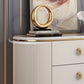 Sideboard in stile glam con cassetti di legno Sideboard per cucina