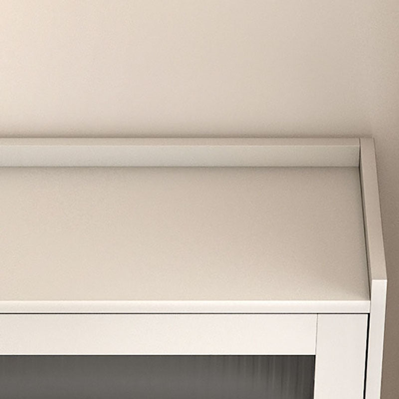 Glam Stone and Wood Server Wood Kitchen Glass Glass Cabinet tampone a buffet con cassetti