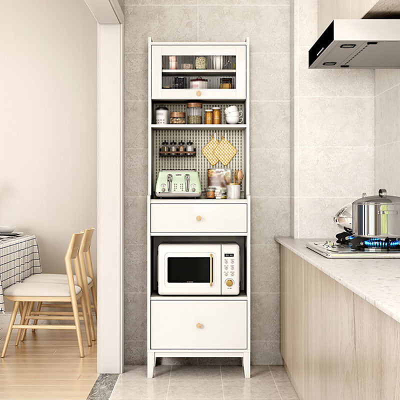 Glam Stone and Wood Server Wood Kitchen Glass Glass Cabinet tampone a buffet con cassetti