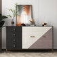 Modern Living Room Sideboard Cabinet Adjustable Shelving Solid Wood Sideboard