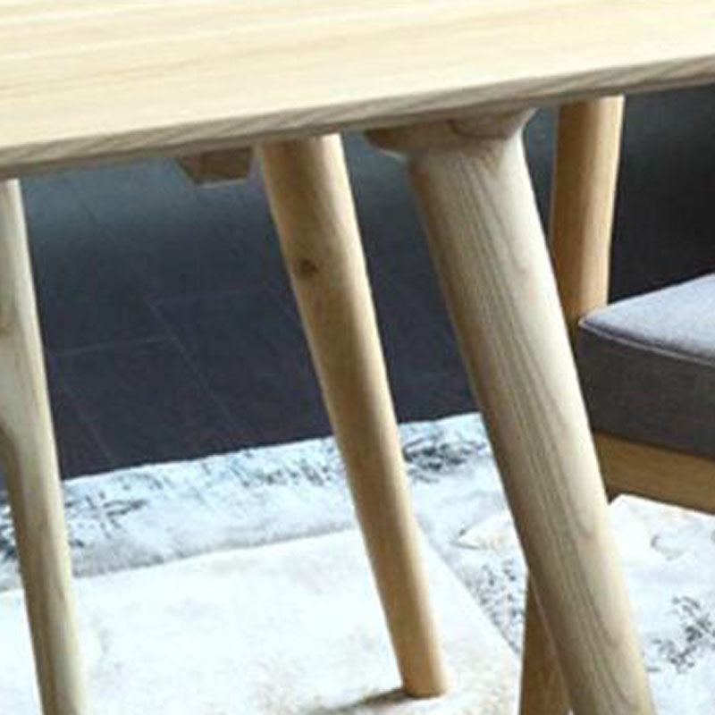 ダイニングルーム用のモダンな苦しめられた木製オフィスデスクの錆びたぎテーブル