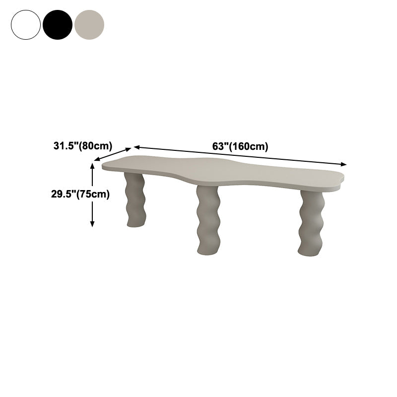Tavolo da incontro in modulo gratuito Home Office Office in legno solido scrivania industriale