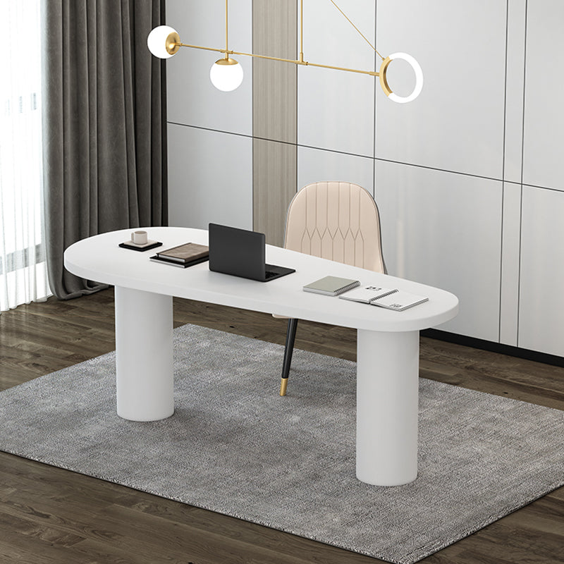 Tavolo da lavoro in legno massiccio Home Office Industrial Free Form Desk