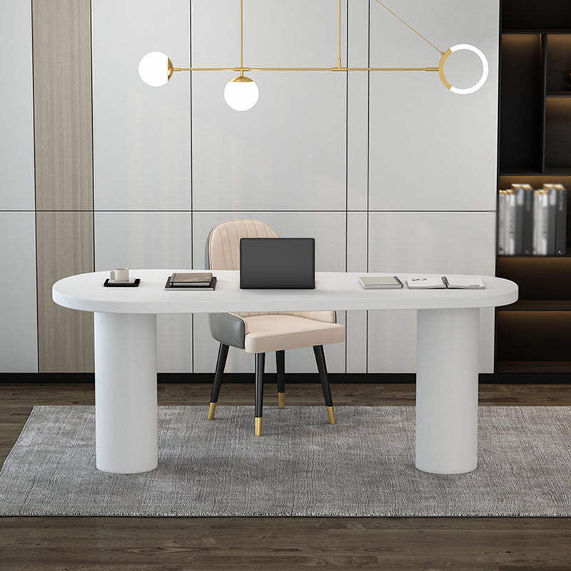 Tavolo da lavoro in legno massiccio Home Office Industrial Free Form Desk