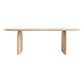 Tavolo da incontro in legno solido Home Office Oval Modern Writing Desk