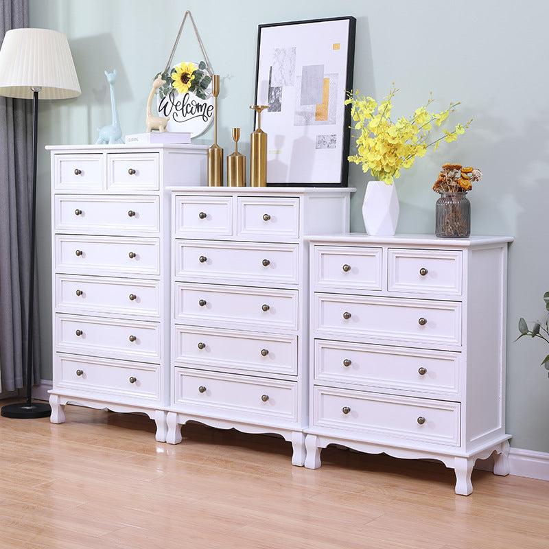 Nautical Matte Finish Storage Chest Solid Wood Bedroom Dresser Clearhalo 'Bedroom Furniture' 'Dressers & Chests' 'dressers_chests' 'furn' 'furn_dressers_chests' 'Furniture' 5591447