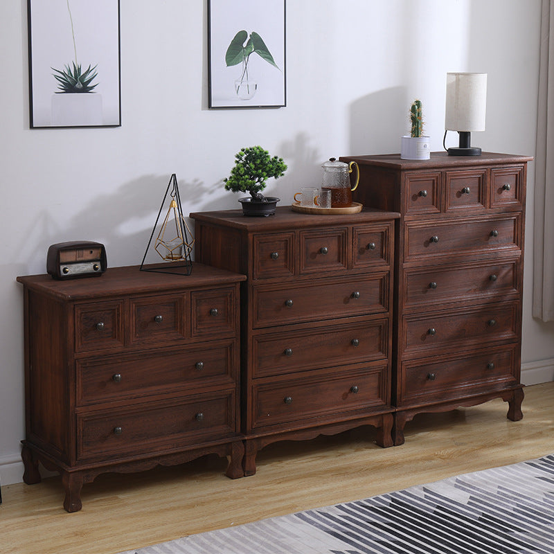 Nautical Matte Finish Storage Chest Solid Wood Bedroom Dresser Clearhalo 'Bedroom Furniture' 'Dressers & Chests' 'dressers_chests' 'furn' 'furn_dressers_chests' 'Furniture' 5591449