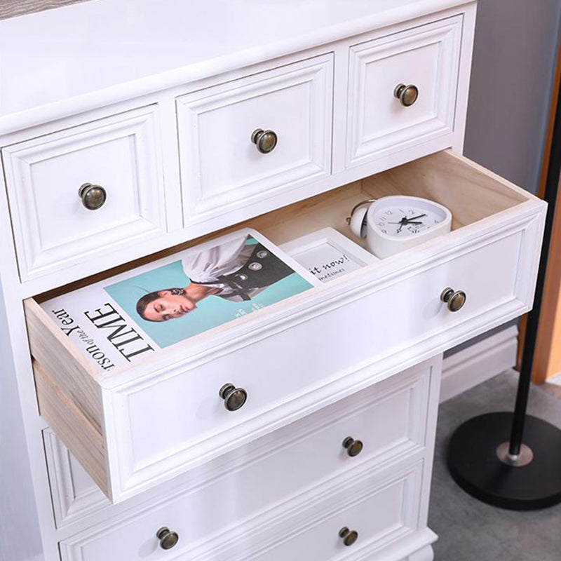 Nautical Matte Finish Storage Chest Solid Wood Bedroom Dresser Clearhalo 'Bedroom Furniture' 'Dressers & Chests' 'dressers_chests' 'furn' 'furn_dressers_chests' 'Furniture' 5591458