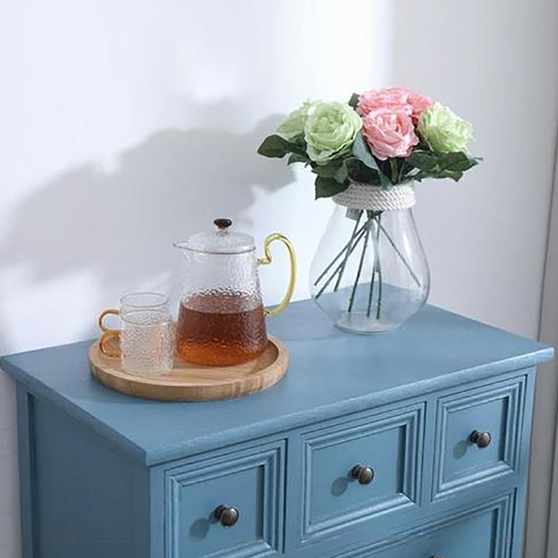 Nautical Matte Finish Storage Chest Solid Wood Bedroom Dresser Clearhalo 'Bedroom Furniture' 'Dressers & Chests' 'dressers_chests' 'furn' 'furn_dressers_chests' 'Furniture' 5591459
