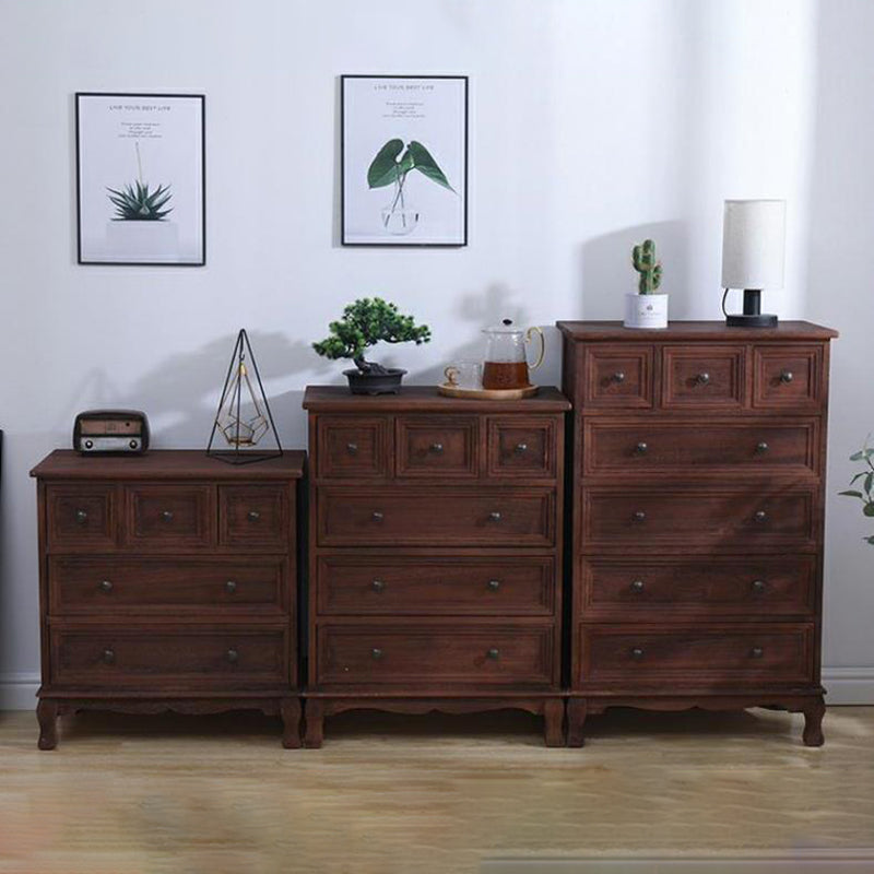 Nautical Matte Finish Storage Chest Solid Wood Bedroom Dresser Clearhalo 'Bedroom Furniture' 'Dressers & Chests' 'dressers_chests' 'furn' 'furn_dressers_chests' 'Furniture' 5591473