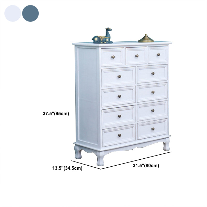 Nautical Matte Finish Storage Chest Solid Wood Bedroom Dresser Clearhalo 'Bedroom Furniture' 'Dressers & Chests' 'dressers_chests' 'furn' 'furn_dressers_chests' 'Furniture' 5591490
