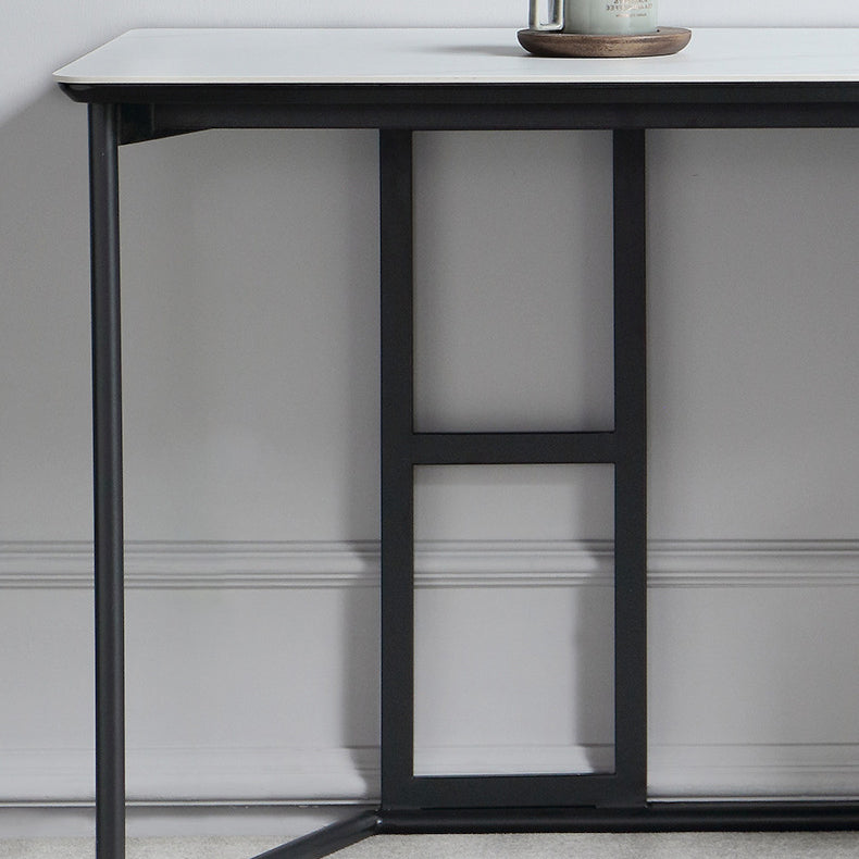 Scrivania per ufficio in stile contemporaneo per scrivania per la scrittura di casa e in ufficio con 2-Drawer